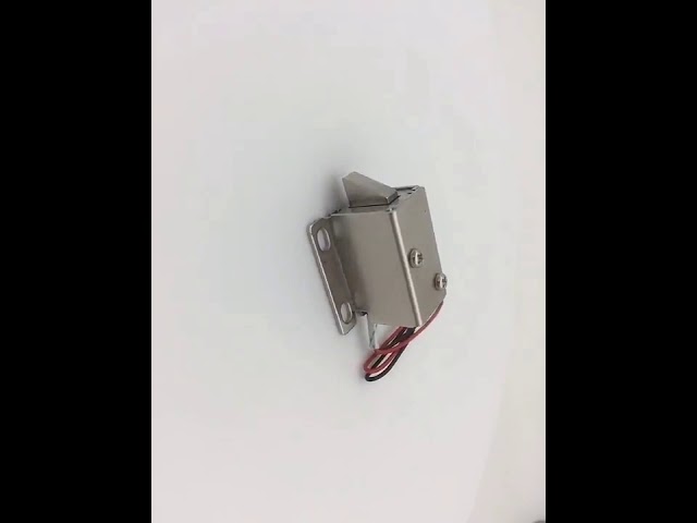 Cina U1054-2 DC 12V 24V Kunci Kabinet Solenoid Elektrik Dorong Tarik Normal Terbuka Dijual