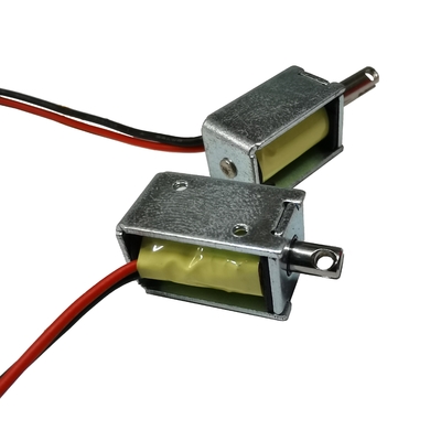 DC Power Solenoid U0420 solenoid dengan tegangan dan stroke yang dapat disesuaikan untuk perangkat pintar dan ukuran mini