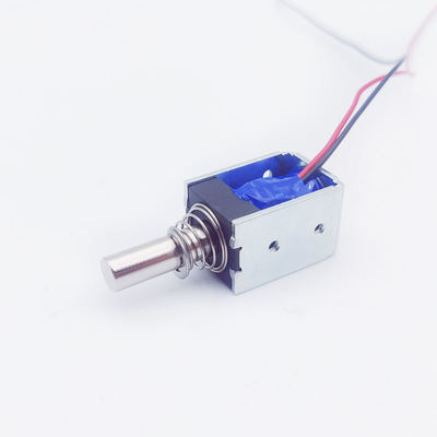 Kecepatan Ganti Cepat Stroke 3mm DC 8V Mini Push Pull Bistable Solenoid