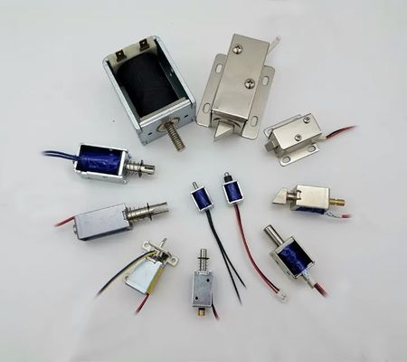 OEM/ODM Dapat Diterima DC Power Solenoid 0415-2 5V 6V 12V 24V 3mm Mini Push Pull Elektromagnet