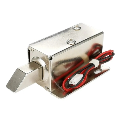 Kunci Pintu Solenoid untuk Lemari, Laci, dan Loket, Baut Bolak-balik 360 Derajat, Hemat Energi, Pemasangan Mudah