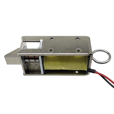 U1054-1g 5V 12V 24V DC Biasanya Ditutup Mini Open Frame Push Pull Solenoid Cabinet Lock
