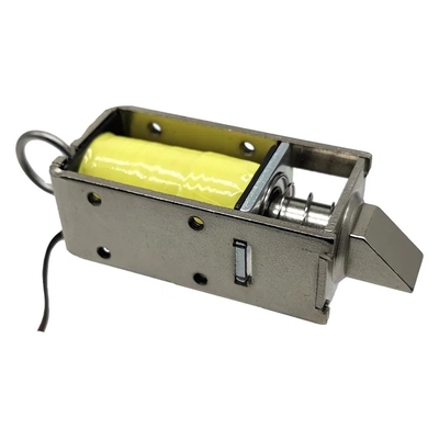 U1054-1g 5V 12V 24V DC Biasanya Ditutup Mini Open Frame Push Pull Solenoid Cabinet Lock