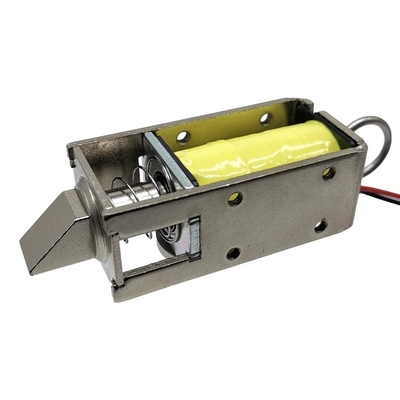 U1054-1g 5V 12V 24V DC Biasanya Ditutup Mini Open Frame Push Pull Solenoid Cabinet Lock