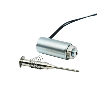 Voltage dan Stroke yang dapat disesuaikan Tu1327 Tubular Push Pull Solenoid untuk berbagai aplikasi