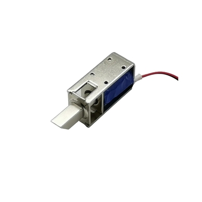 Kunci Pintu Solenoid U1054-1D-B untuk Lemari Penyimpanan, Langkah 10mm, Kelas Isolasi B, Elektroplating