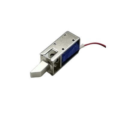 Kunci Pintu Solenoid U1054-1D-B untuk Lemari Penyimpanan, Langkah 10mm, Kelas Isolasi B, Elektroplating