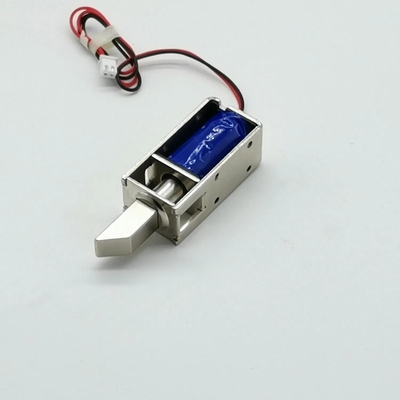Kunci Pintu Solenoid U1054-1D-B untuk Lemari Penyimpanan, Langkah 10mm, Kelas Isolasi B, Elektroplating
