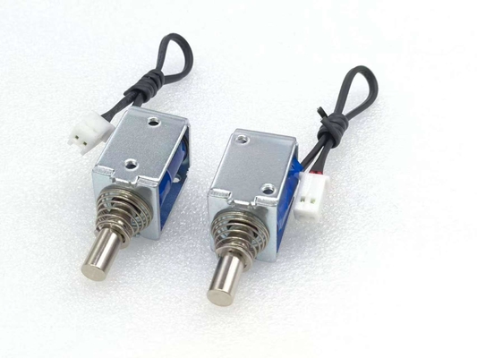 Kedatangan Baru Mini DC 12 Volt U0625S Rangka Terbuka Linear Solenoid Dorong Tarik 3V 12V 24V Koil