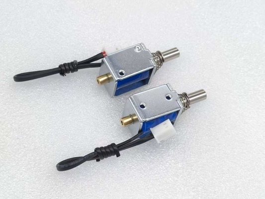 Kedatangan Baru Mini DC 12 Volt U0625S Rangka Terbuka Linear Solenoid Dorong Tarik 3V 12V 24V Koil