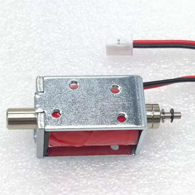 U0629 Open Frame and Small Magnets 24V DC Push Pull Solenoid Ukuran Kecil Aktuator Gerak Linear