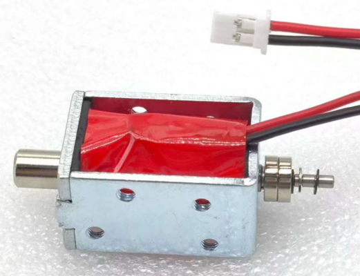 U0629 Open Frame and Small Magnets 24V DC Push Pull Solenoid Ukuran Kecil Aktuator Gerak Linear