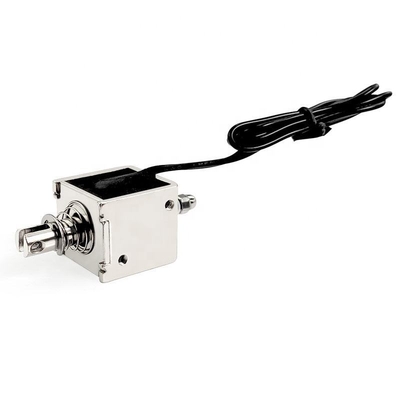 Solenoid Electromagnet Push Pull Tipe U-0826B Kekuatan dorongan Open Frame Linear Solenoid Electric Magnet Lifting Sucker
