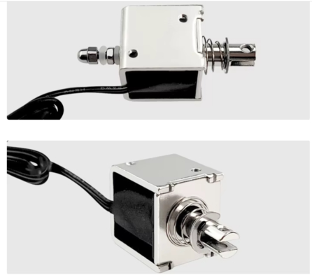 Solenoid Electromagnet Push Pull Tipe U-0826B Kekuatan dorongan Open Frame Linear Solenoid Electric Magnet Lifting Sucker