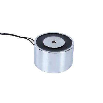 Mini Round Electromagnet 500N Holding Force DC 12v 24v Waterproof IP65 Custom Solenoid for Machining