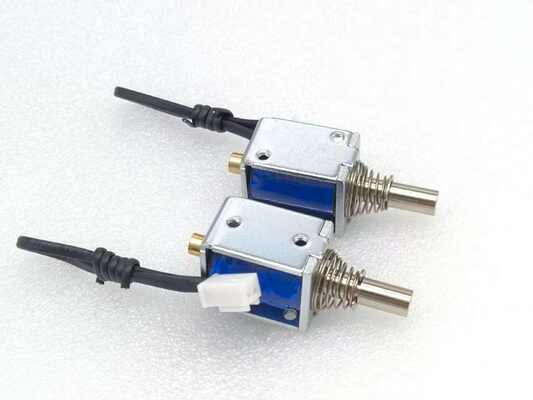 U1879 Stroke 15mm Force 25n Open Frame Tubular Solenoid
