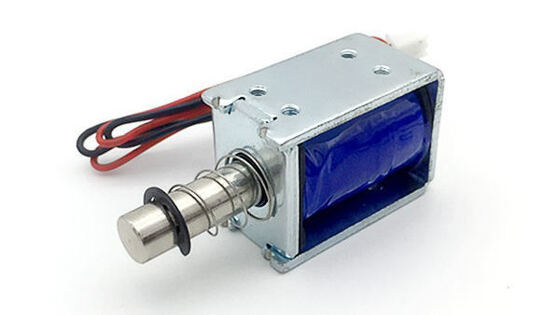 Solenoid Daya DC Tinggi 27 Mm untuk Aplikasi Berat 0,5 Lbs Tahan Tegangan 2000V/1 menit