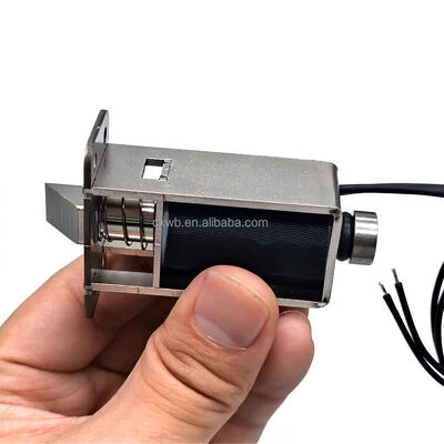 U1054s-2-001 Kunci Elektromagnetik / Solenoid / Aksesori Kabinet Kunci Cerdas / Solenoid Dorong-Tarik