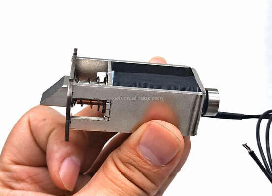 U1054s-2-001 Kunci Elektromagnetik / Solenoid / Aksesori Kabinet Kunci Cerdas / Solenoid Dorong-Tarik