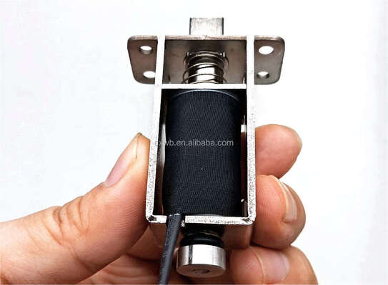 U1054s-2-001 Kunci Elektromagnetik / Solenoid / Aksesori Kabinet Kunci Cerdas / Solenoid Dorong-Tarik