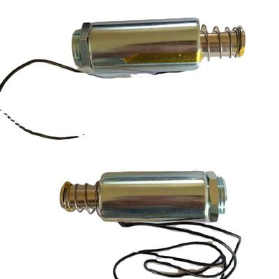 Solenoid dorong-tarik yang disesuaikan T3257L Langkah 15mm Solenoid Dorong Tarik Tubular