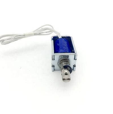 U1253 Solenoid Rangka Terbuka 12mm Panjang Langkah Dorong Tarik Solenoid